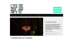 Desktop Screenshot of contemporaryarttasmania.org